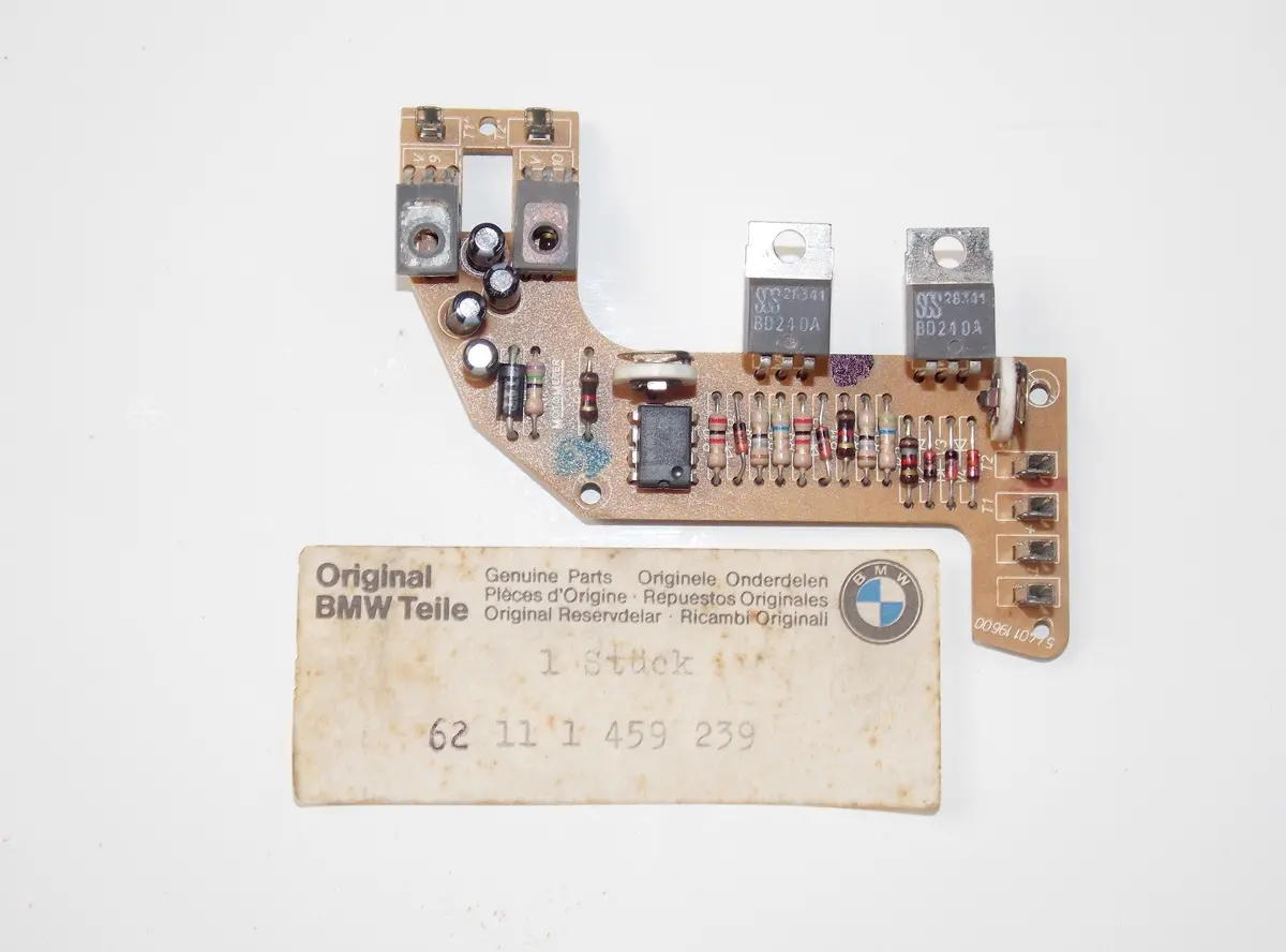Nos Oem Bmw 84-96 K 100 Lt/Rs/St K 75 C//Rt/S Printed Circuit Board #62111459239 1