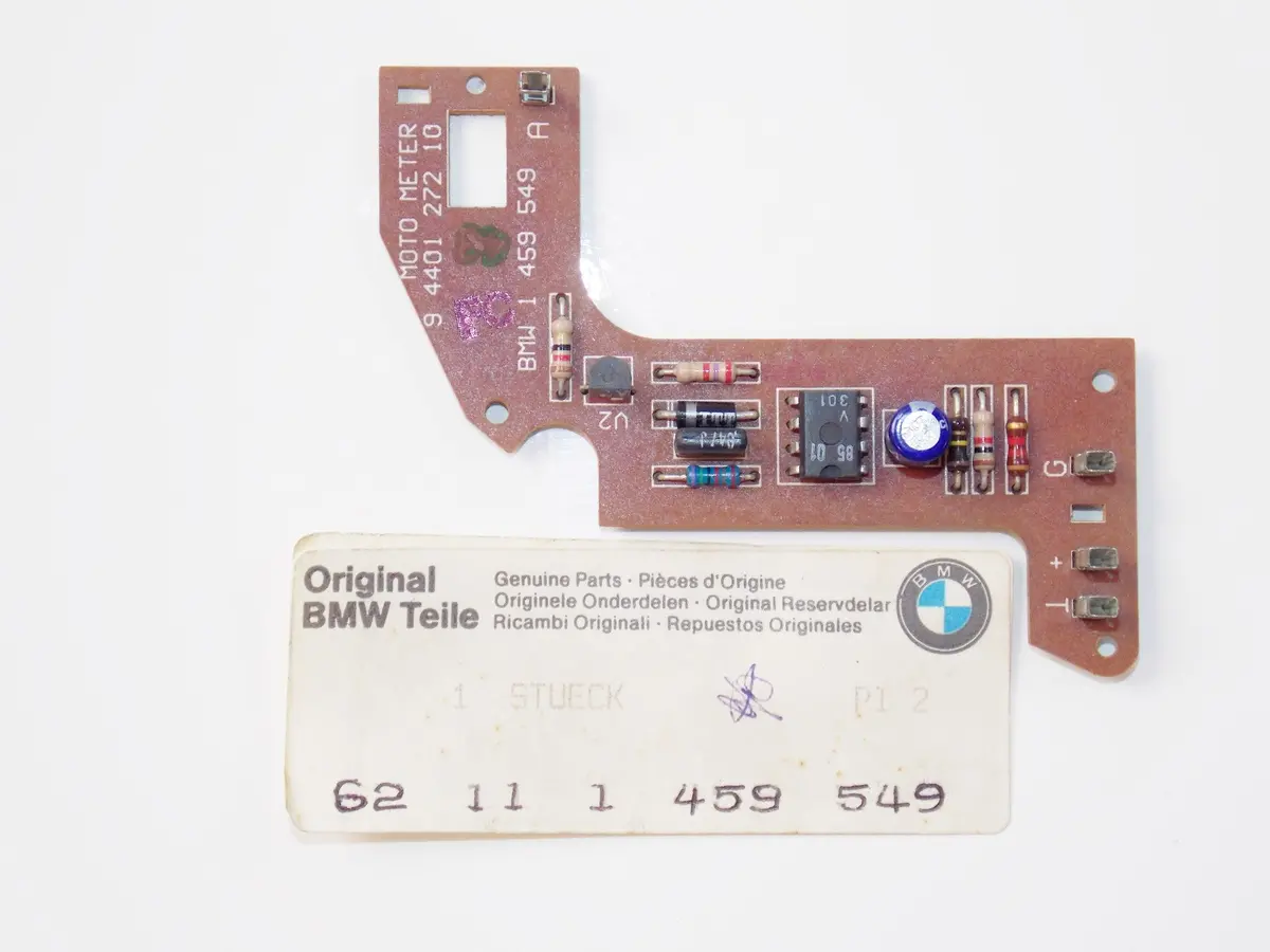 Nos Oem Bmw 84-97 K75 K100/Lt/Rs/Rt K1100lt/Rs Printed Circuit Board 62111459549 1