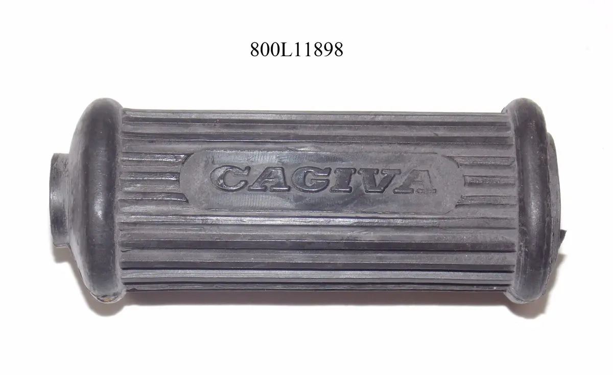 Nos Cagiva 1982 Sst 250 350 Passenger Footrest Boot Pad 800L11898 1