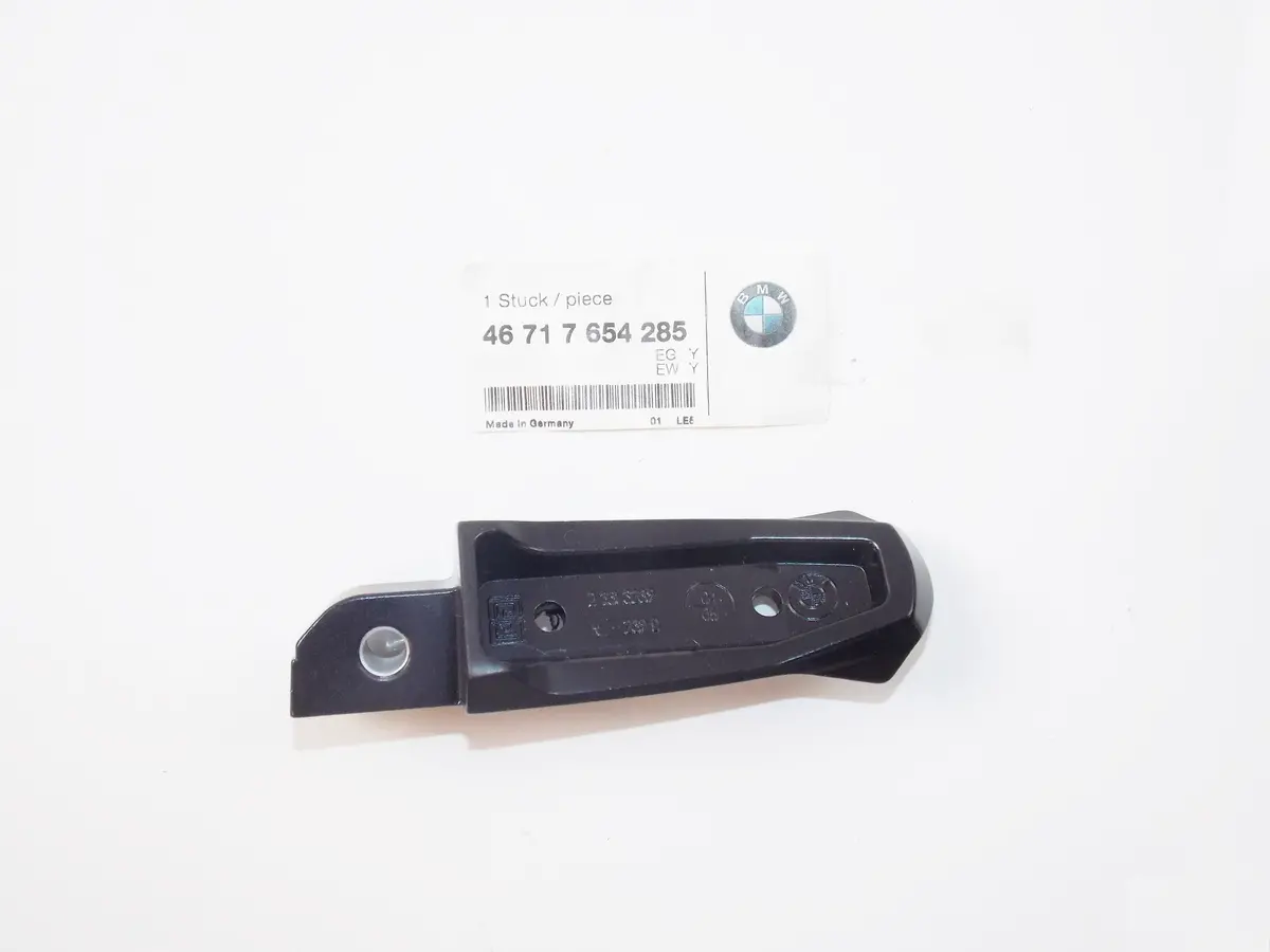 Nos Oem Bmw 2001-2005 F650cs Black Footrest Rear Left # 46717654285 1