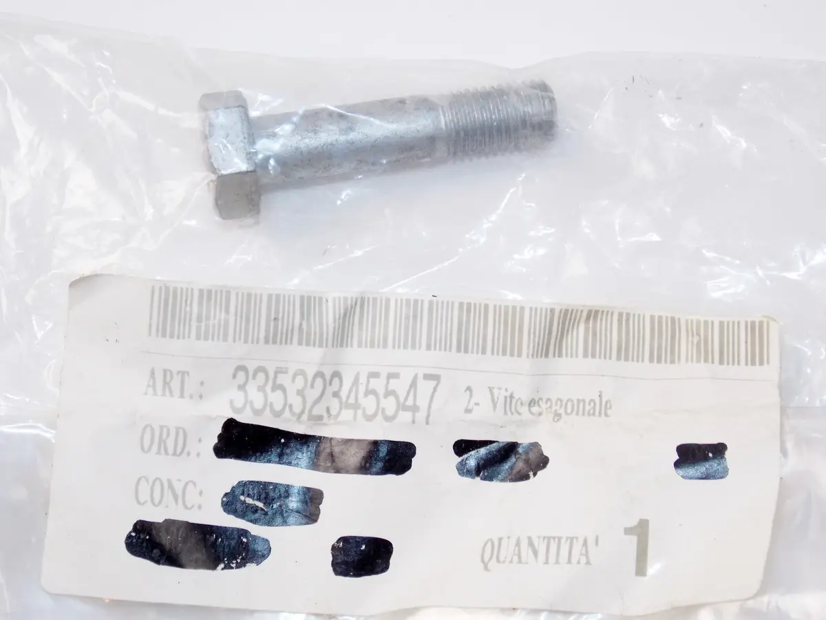 Nos Oem Bmw 97-00 F650 F650st Rear Absorber Hex Bolt M10x1 25X45 # 33532345547 1