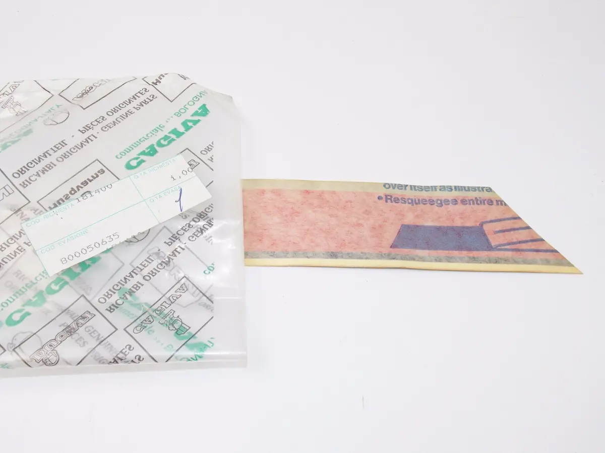 Nos Oem Cagiva Left Hand Panel Cover Sticker Decal Transfer 800050635 1