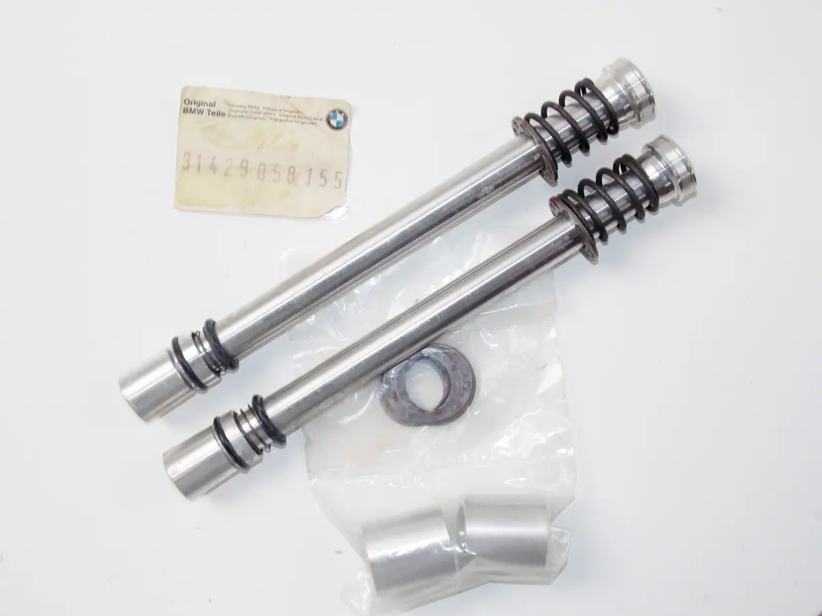 Nos Oem Bmw 84-96 K100/Lt/Rs/Rt/75 Telescope Fork Tube Absorber Set #31429058155 1