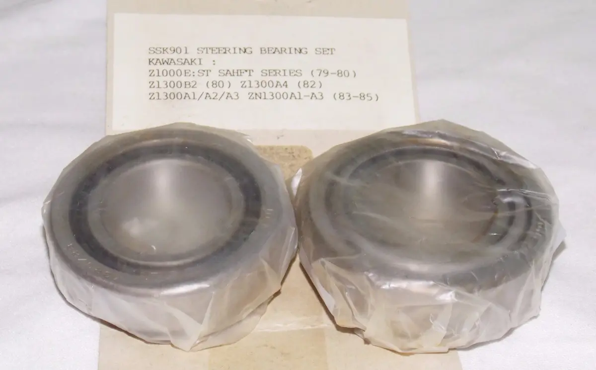 Steering Bearing Set Kawasaki 79-85 Z1000e Z1300b2 Z1300a1-A3 # Ssk901 1