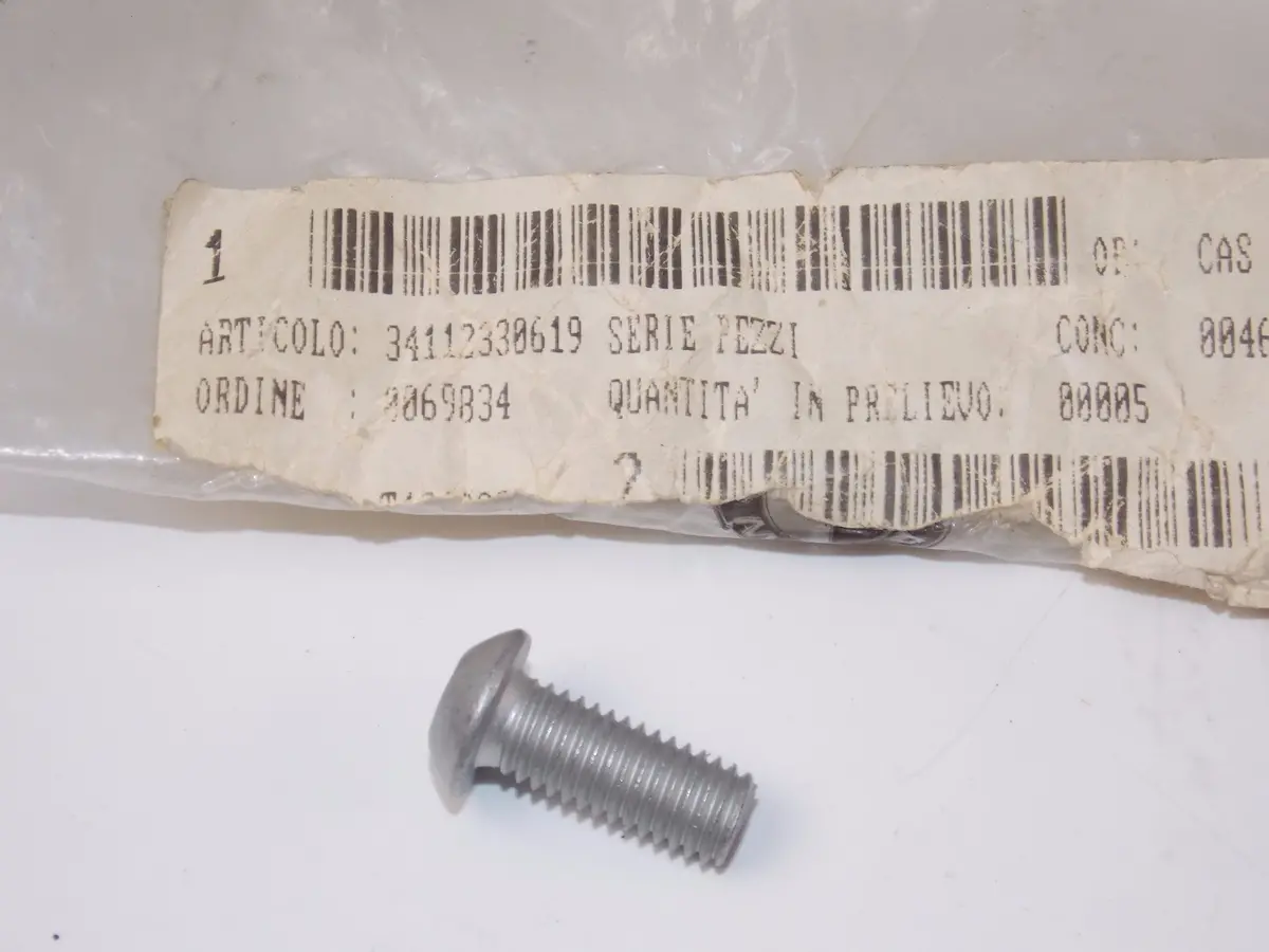 Oem Bmw K1200 F650 R1200 Front Brake Disc Oval Head Screw M8x20mk 34112330619 1