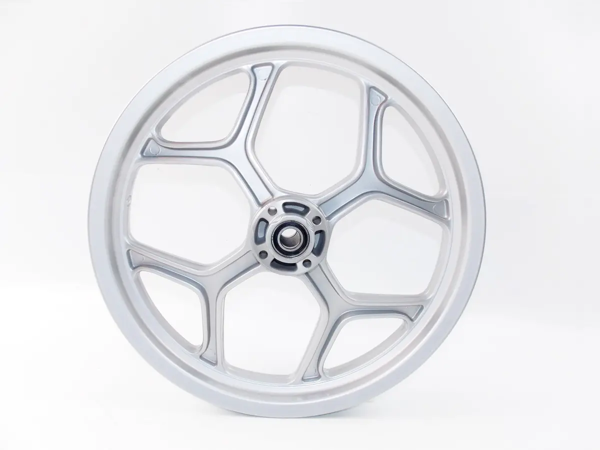 Nos Oem Bmw 85-95 K100/Lt/75 Front Silver Iron Rim 18" # 36311450816 1