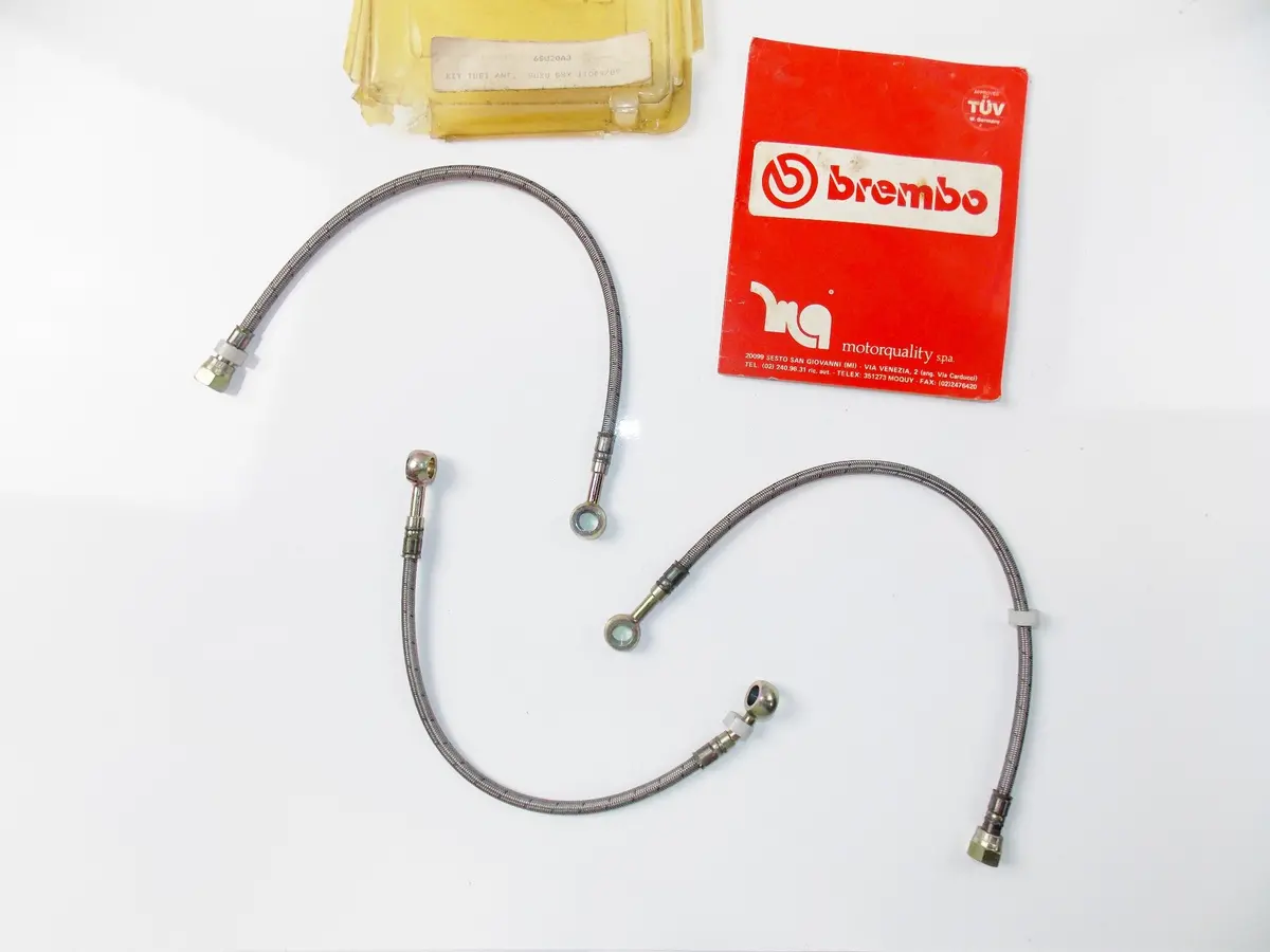 Nos 1989 Brembo Brake Hose Kit Gsx 1100R # 6Su20a3 1