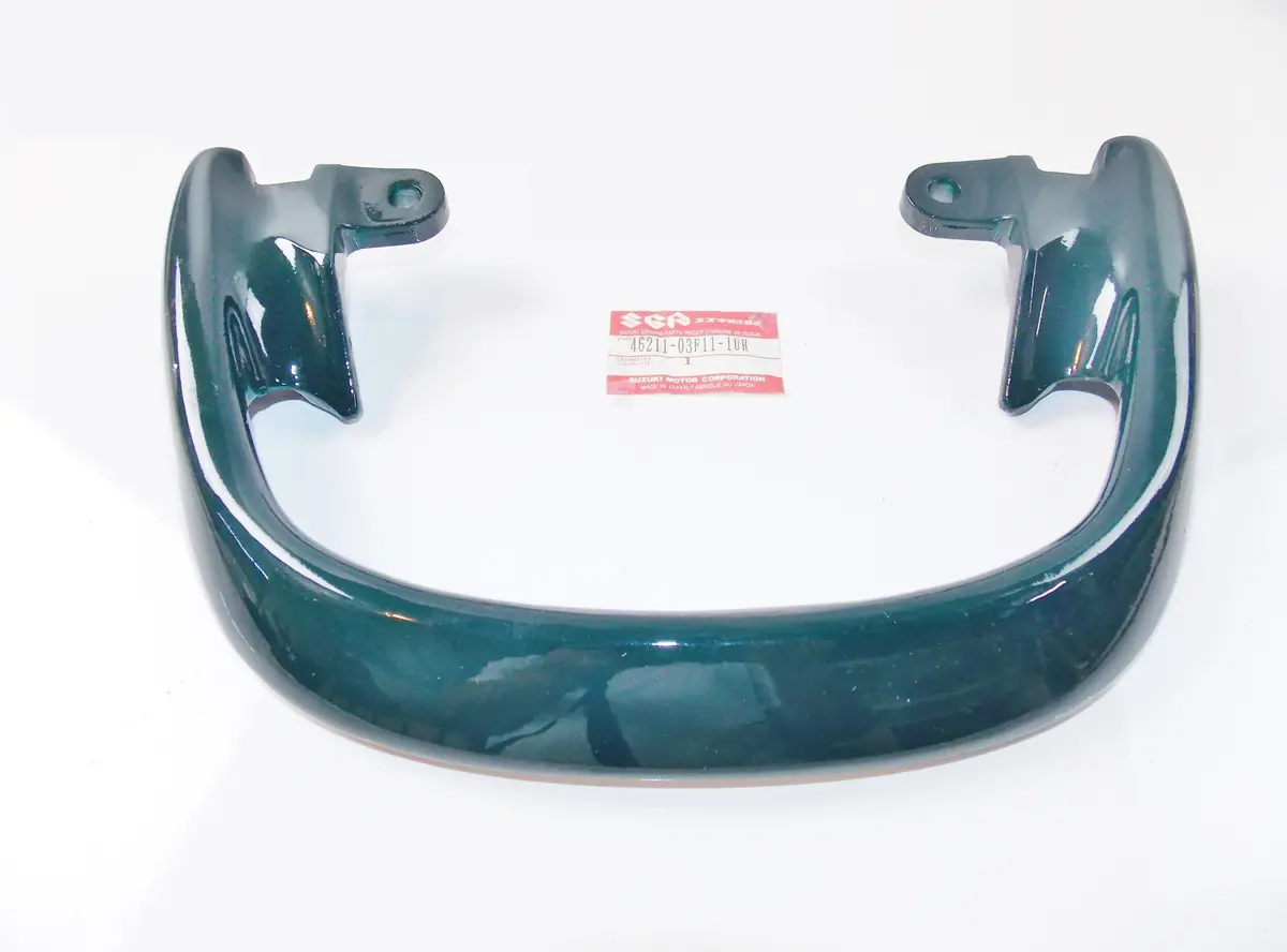 Nos Oem Suzuki 98-2003 Gsx600f/750F Green Handle Pillion Rider # 46211-03F11-1Uh 1
