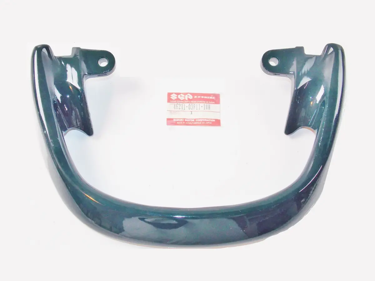 Nos Oem Suzuki 98-2003 Gsx600f/750F Green Handle Pillion Rider # 46211-03F11-1Uh 2