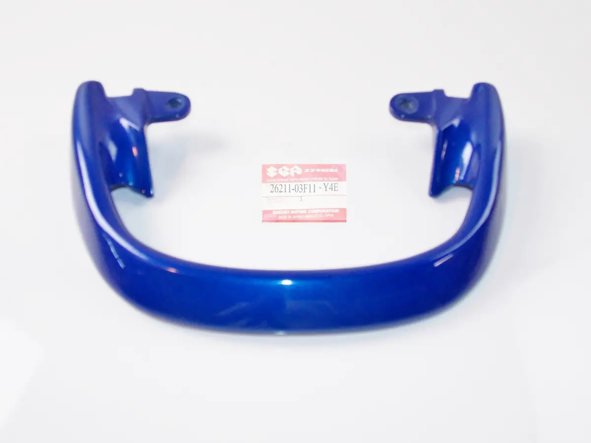 Nos Oem Suzuki 98-2003 Gsx600f/750F Blue Handle Pillion Rider # 46211-03F11-Y4e 2