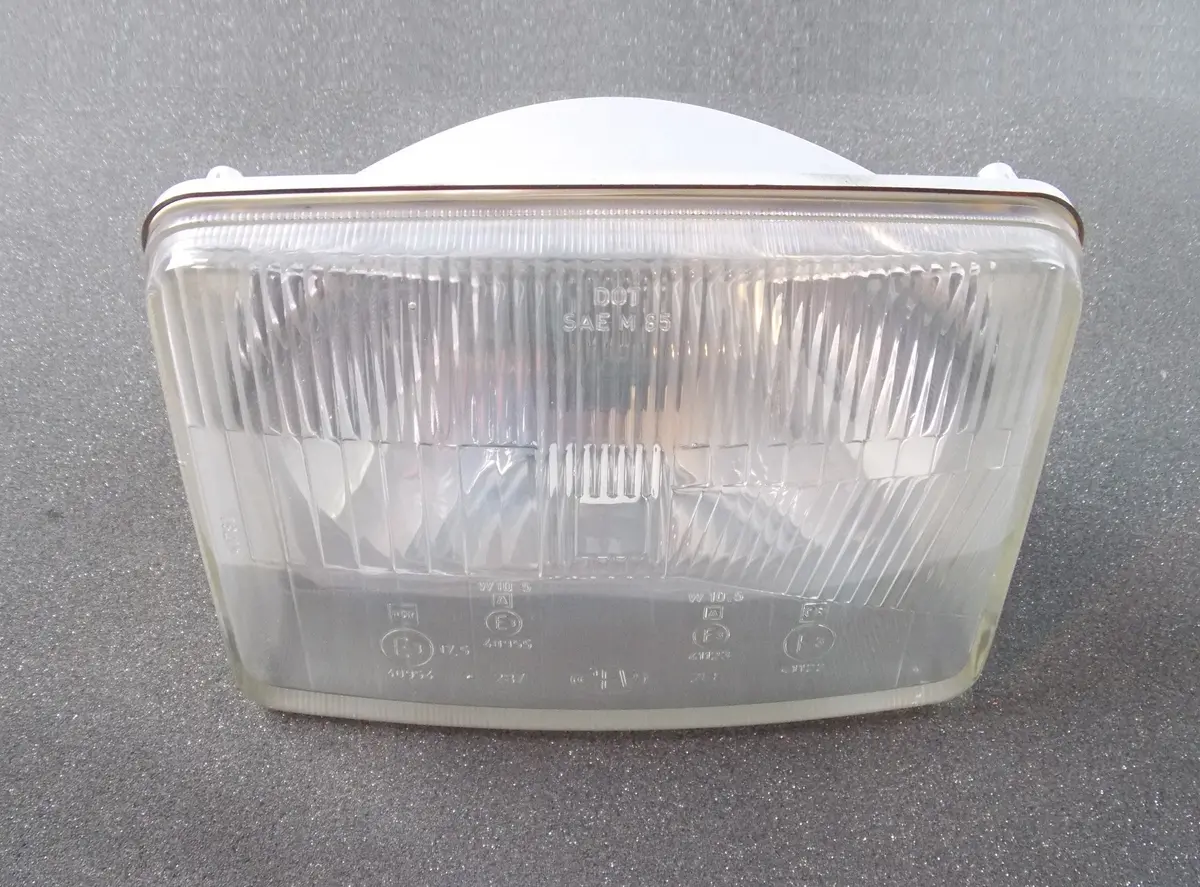 Nos Cev 287/288 Headlight 7.5" X 5" Cagiva 1987 Elefant 650 Oe 800046344 1