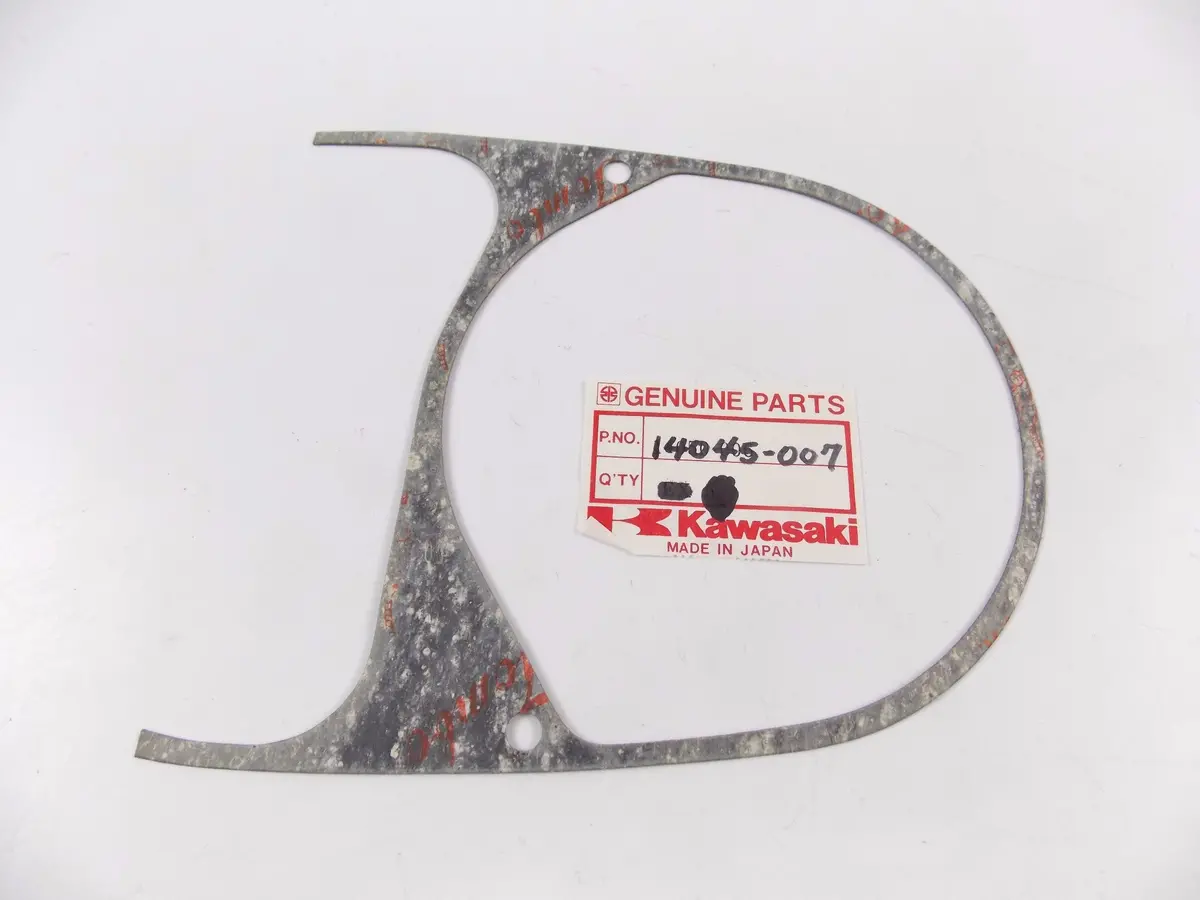 Nos Oem Kawasaki 1970-1971 G31m-A Lh Engine Cover Gasket 14045-007 1