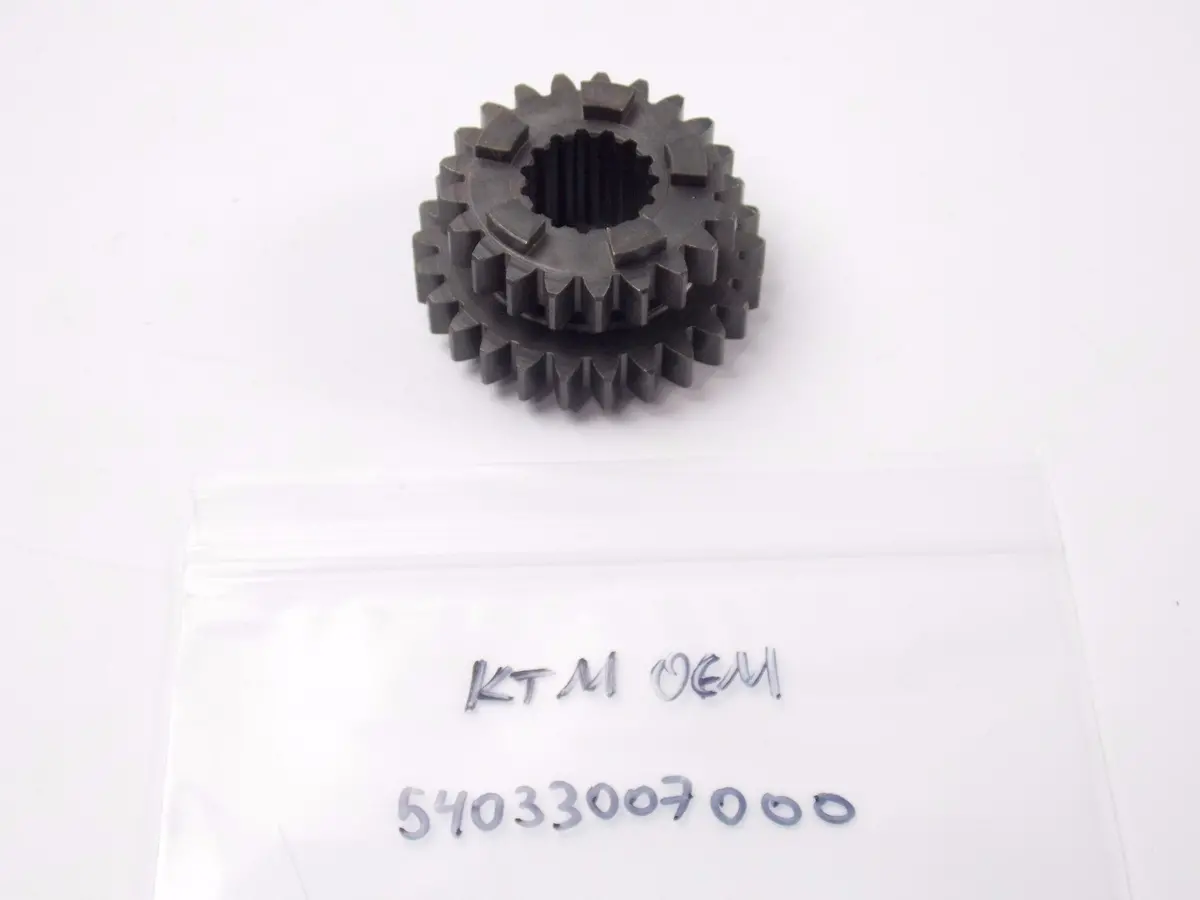Oem Ktm 1979 125/175/250/400 Transmission I 3Rd/5Th Gear Mainshaft 54033007000 1
