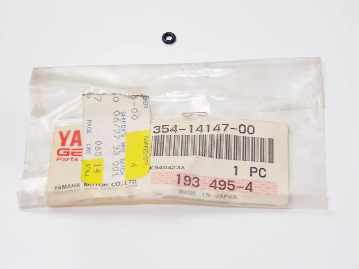 Nos Oem Yamaha 75-83/99-13 Vstar 1100 Raptor 350 Carburetor O-Ring 354-14147-00 1