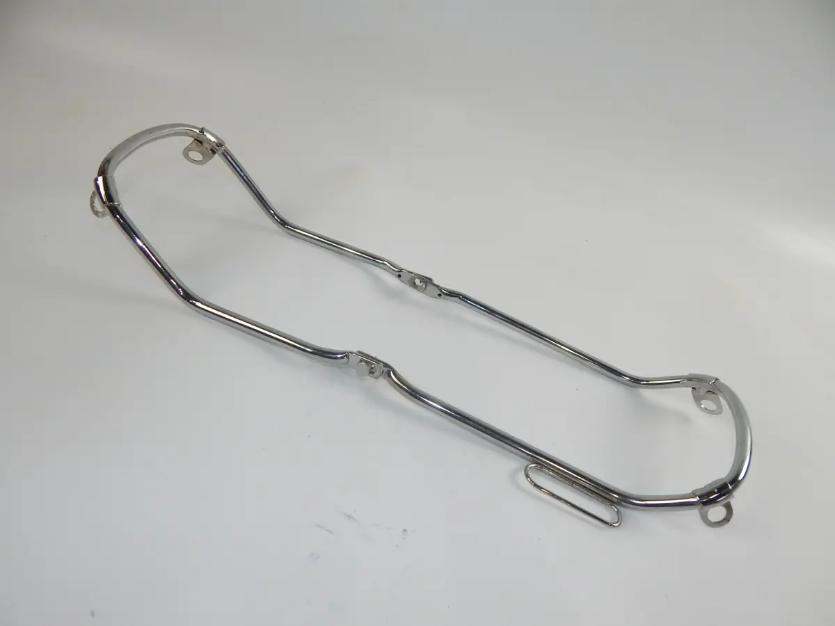 Paioli Front Fender Chrome Mount Brackets Kit 10X4" Guzzi Ducati Morini Benelli 1
