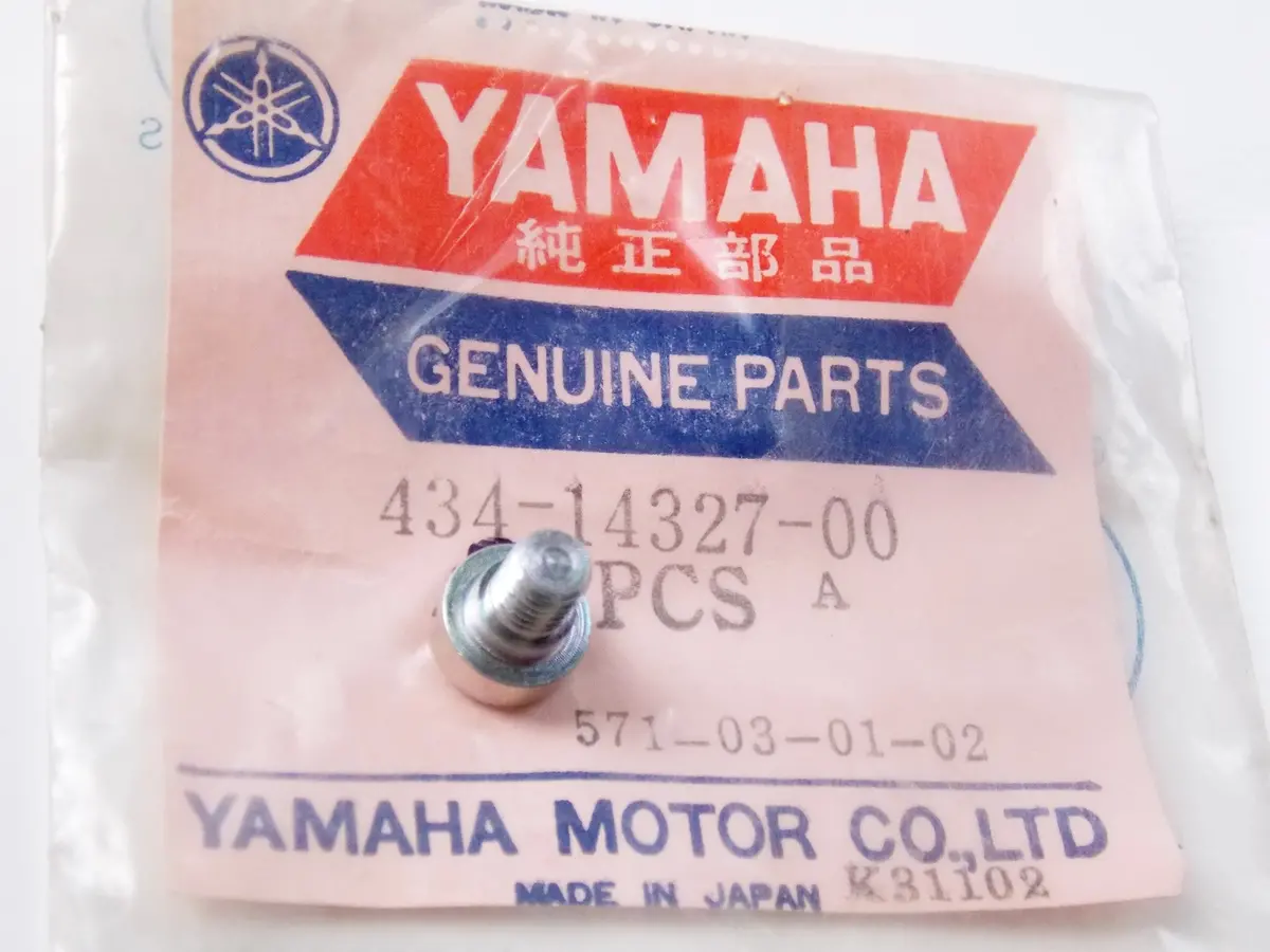 Nos Oem Yamaha 1974 Ty250a Carburetor Screw # 434-14327-00 1