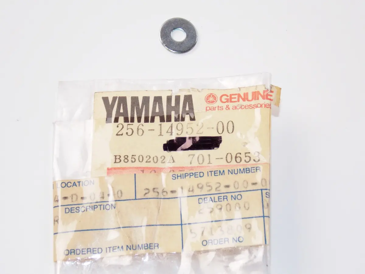 Nos Oem Yamaha 72-86 Xs2 Tx650/750 Xs650b/360C Vmax Crburetor Washr 256-14952-00 1