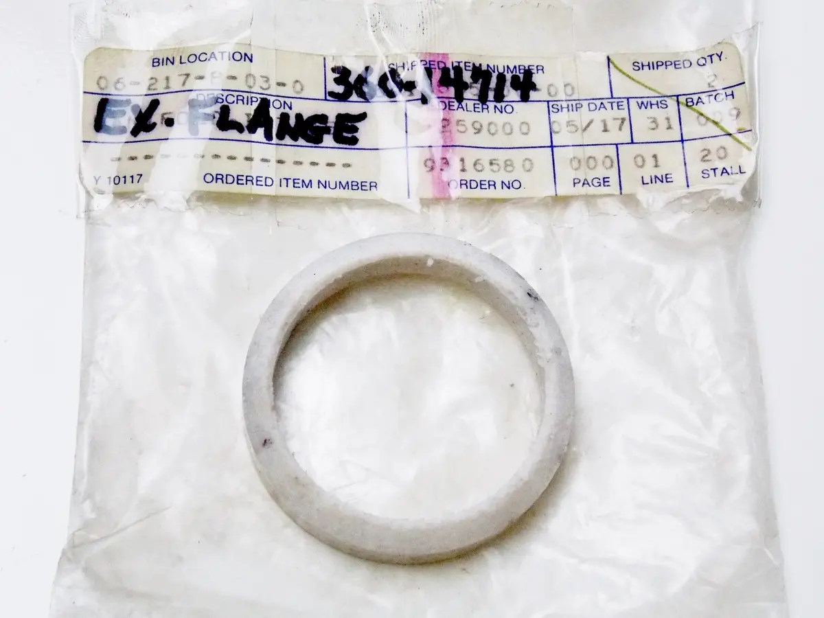 Nos Oem Yamaha 73-75 Rd250/A/B Rd350/A/B Gasket Muffler 360-14714-00 1