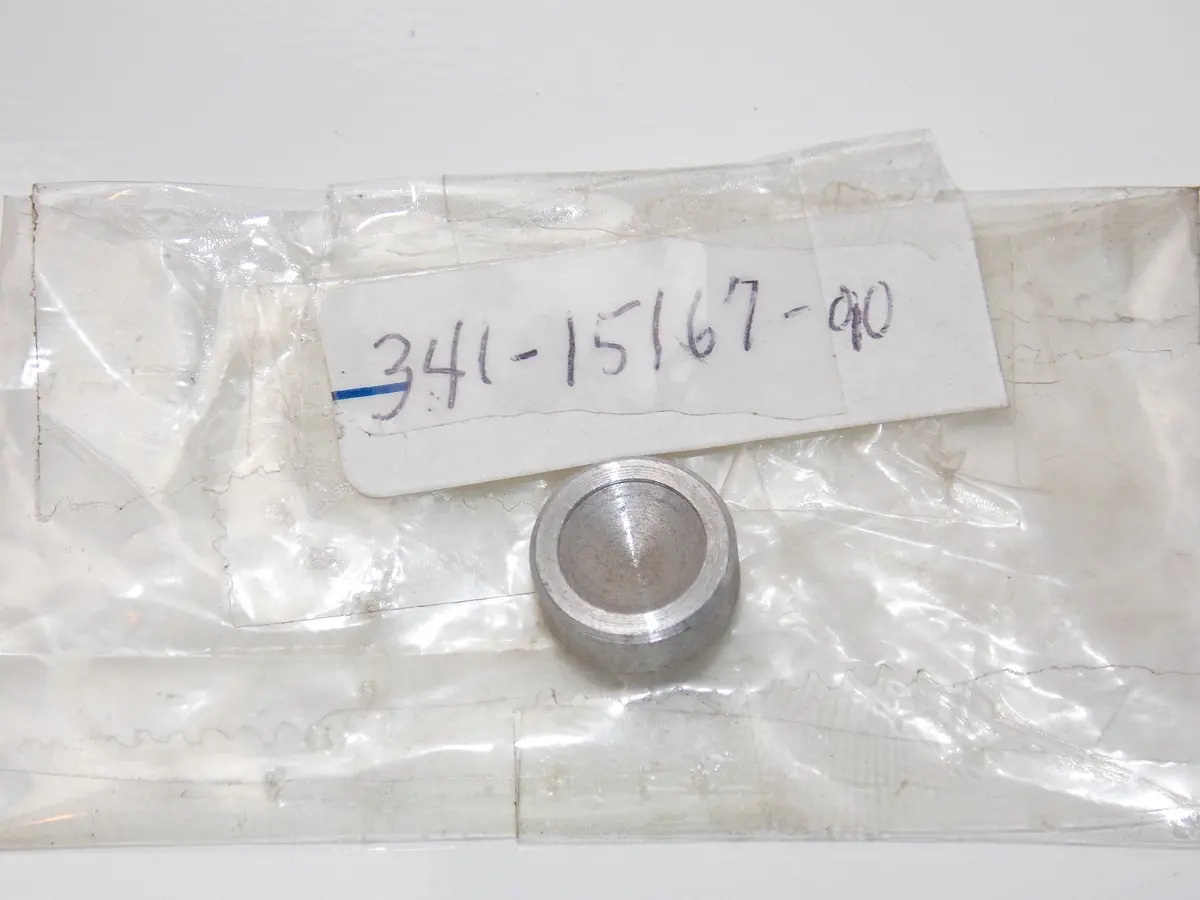 Nos Oem Yamaha 73-74 Tx750/A Crankcase Plug Blind 1 # 341-15167-90 1
