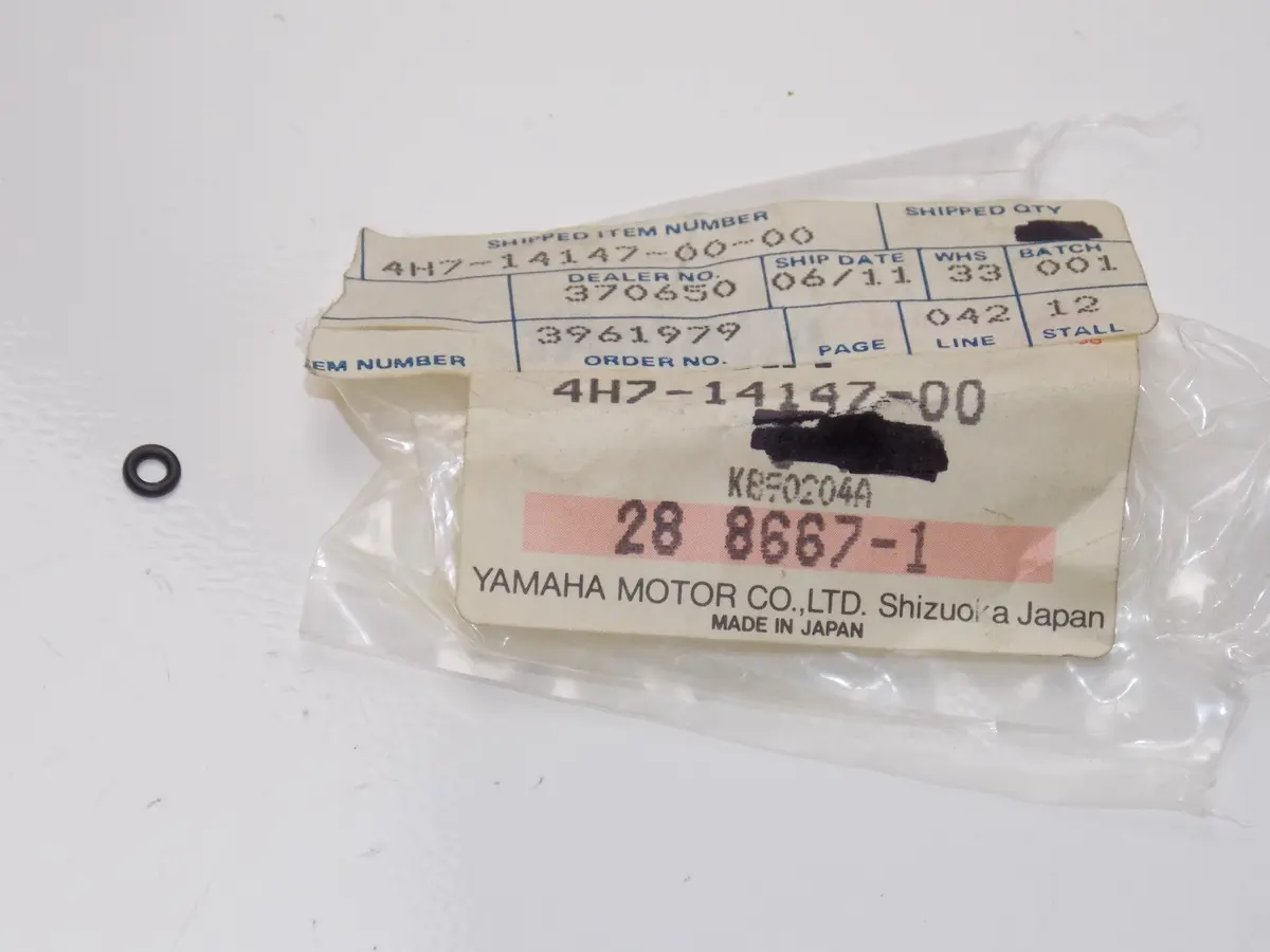 Nos Oem Yamaha 80-85 Xj650 Xj750 Seca Carburetor O-Ring 4H7-14147-00 1