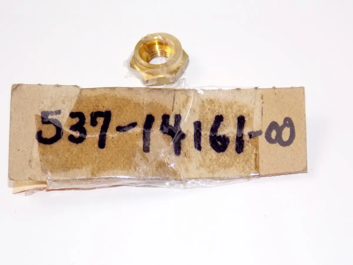 Nos Oem Yamaha 1983 Yz100/K Yz125 Carburetor Nut Cable Adjusting 537-14161-00 1