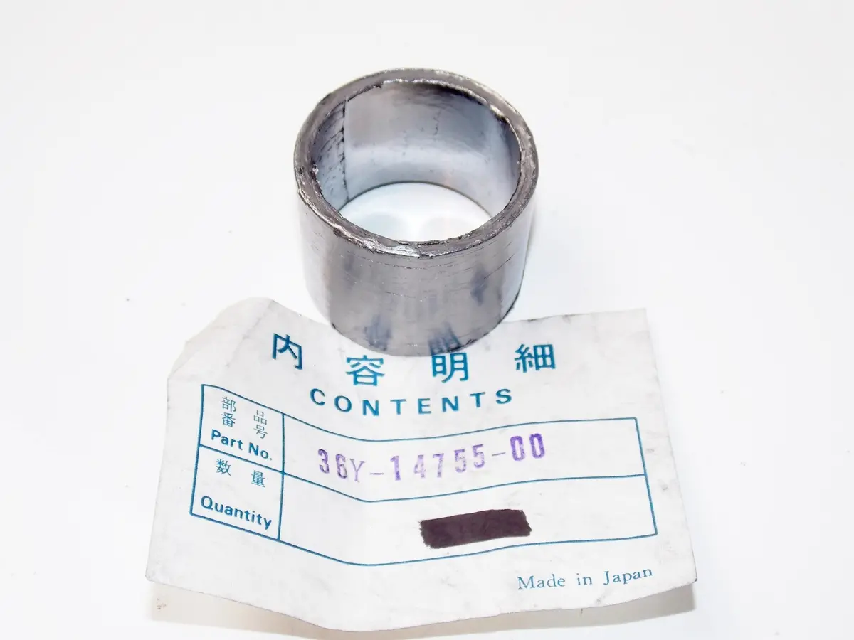 Nos Oem Yamaha Fj1200 Fj1100 Fzx750 Fz750 Exhaust Gasket Silencer 36Y-14755-00 1