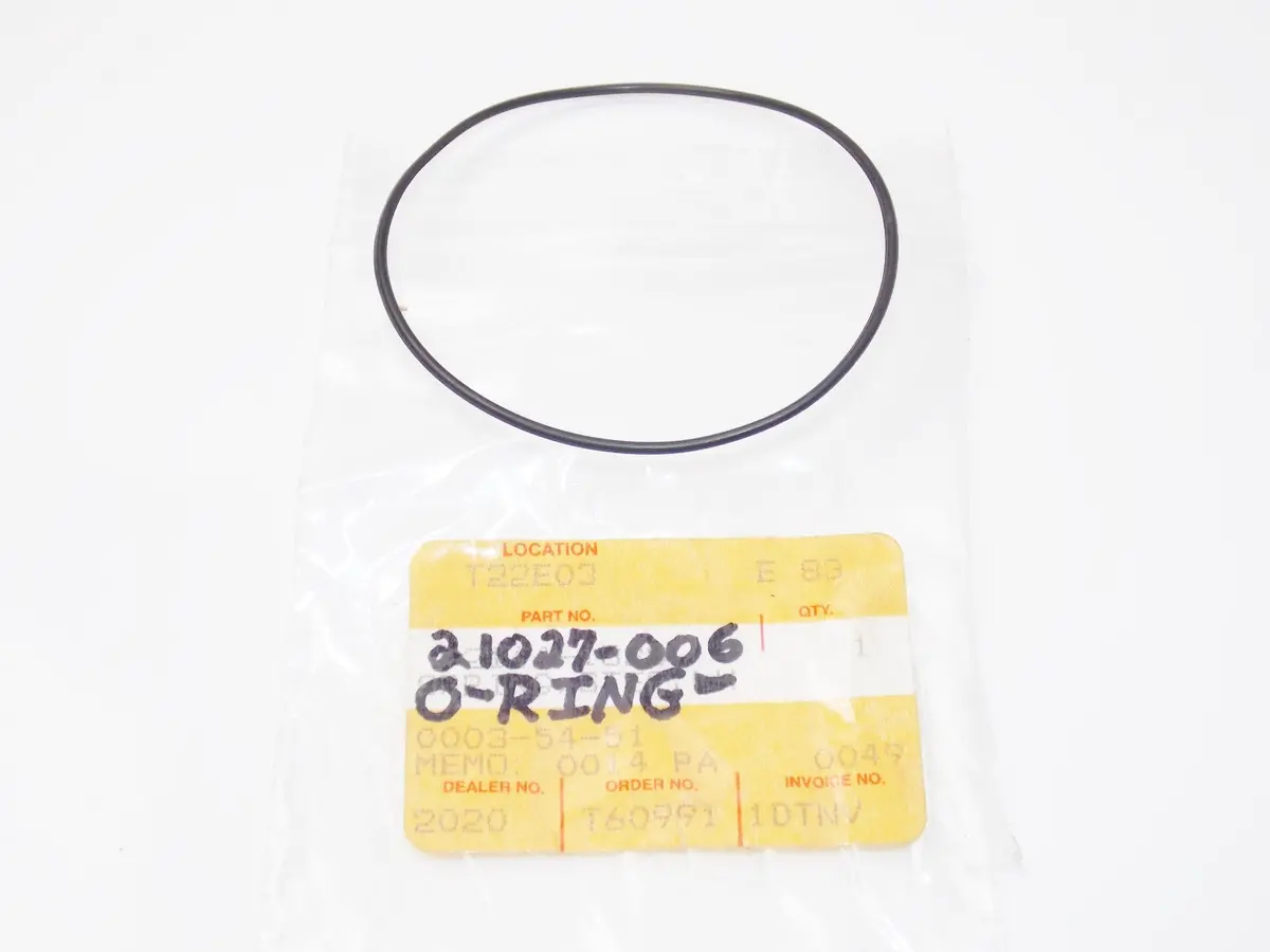 Nos Oem Kawasaki 74-83 Klt200 Kz250/400/750 O-Ring 65Mm 21027-006 1