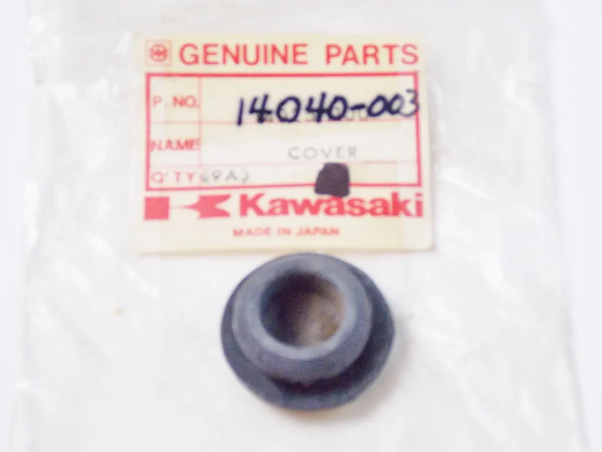 Nos Oem Kawasaki 70-75 F5 F8 F81m F9 F11 Engine Covers Cap Clutch Hole 14040-003 1