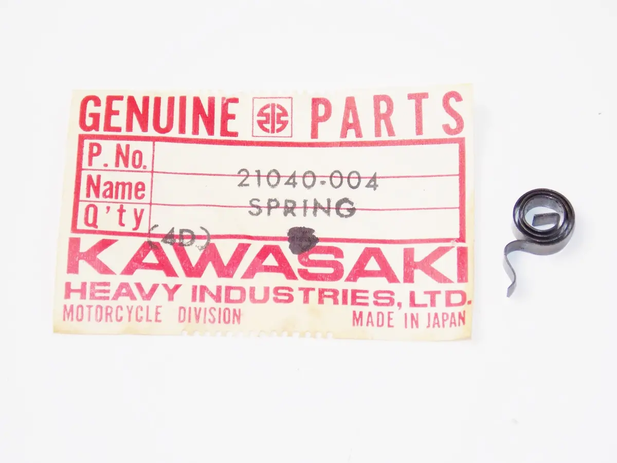 Nos Oem Kawasaki 74-83 Klt200/250 Kz200/400/750 Spring Carbon Brush 21040-004 1