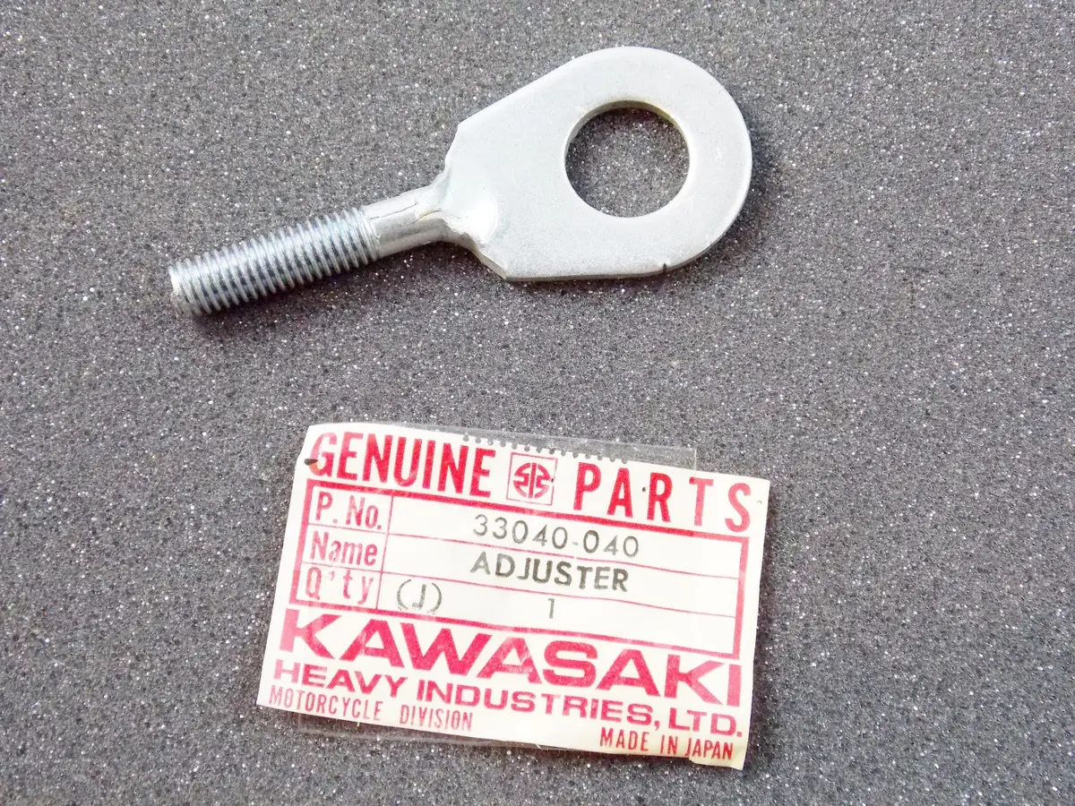 Nos Oem Kawasaki 70-76 G4tr Trail Boss Kv100-A7 Adjuster Chain L.H 33040-040 1