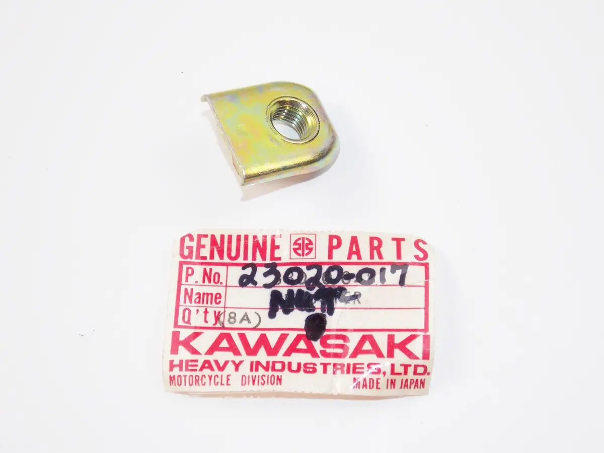 Nos Oem Kawasaki 71-75 F7 F9 H2 S2 F11/M Headlight Nut 23020-017 1