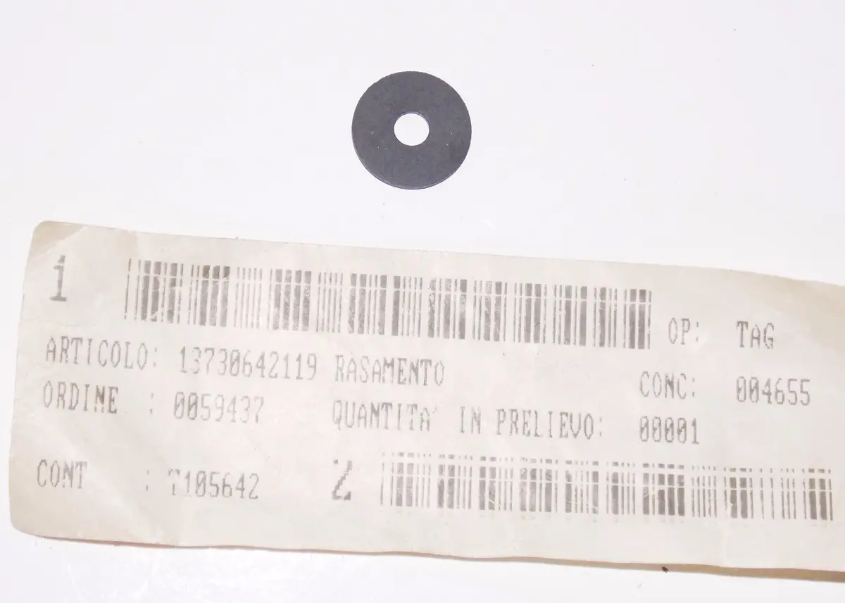 Nos Oem Bmw 84-87 K 100 Radiator Trim Washer 13730642119 1