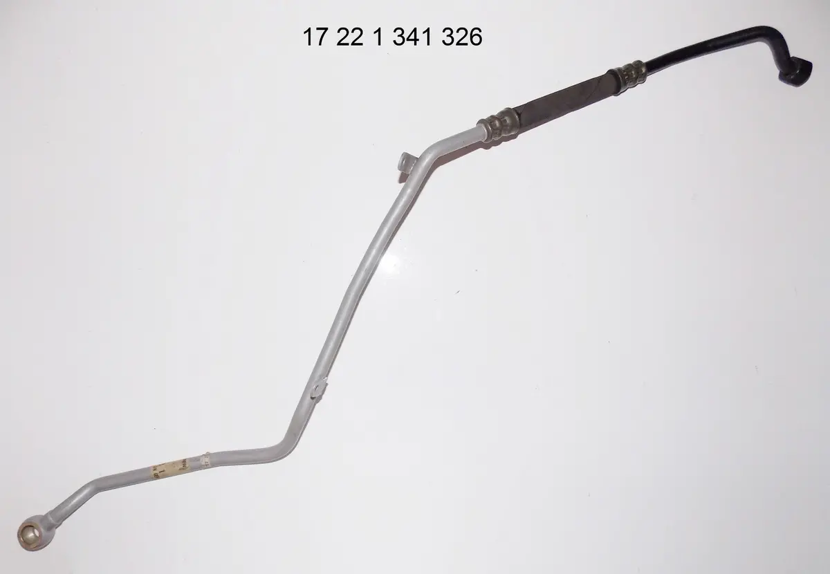Nos Oem Bmw 91-01 R 1100 Rs Silver Oil Cooler Pipe Outlet 17221341326 1