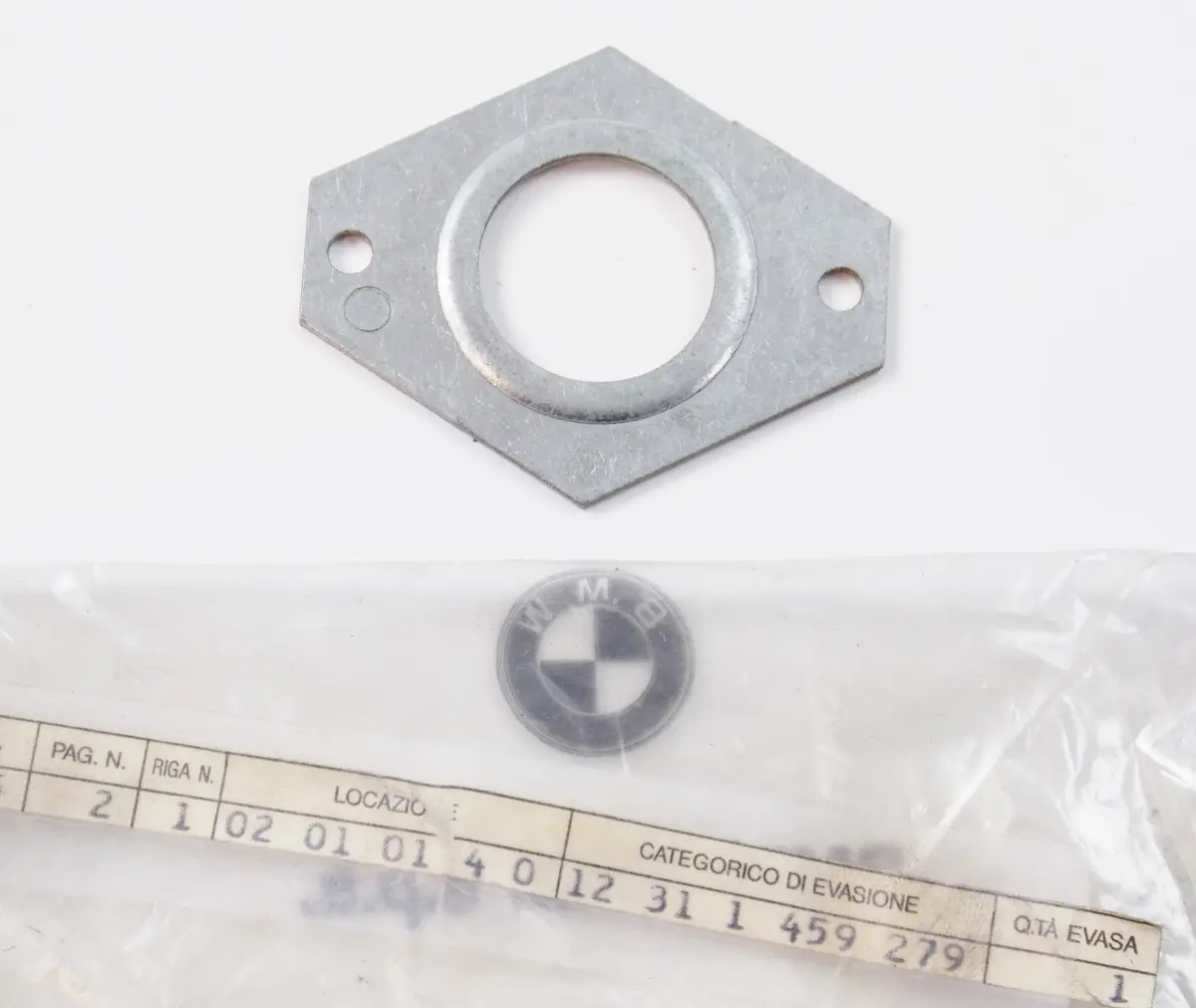 Nos Oem Bmw 84-97 K100/Lt/Rs/Rt/1100Lt Supporting Plate 12311459279|12311354688 1