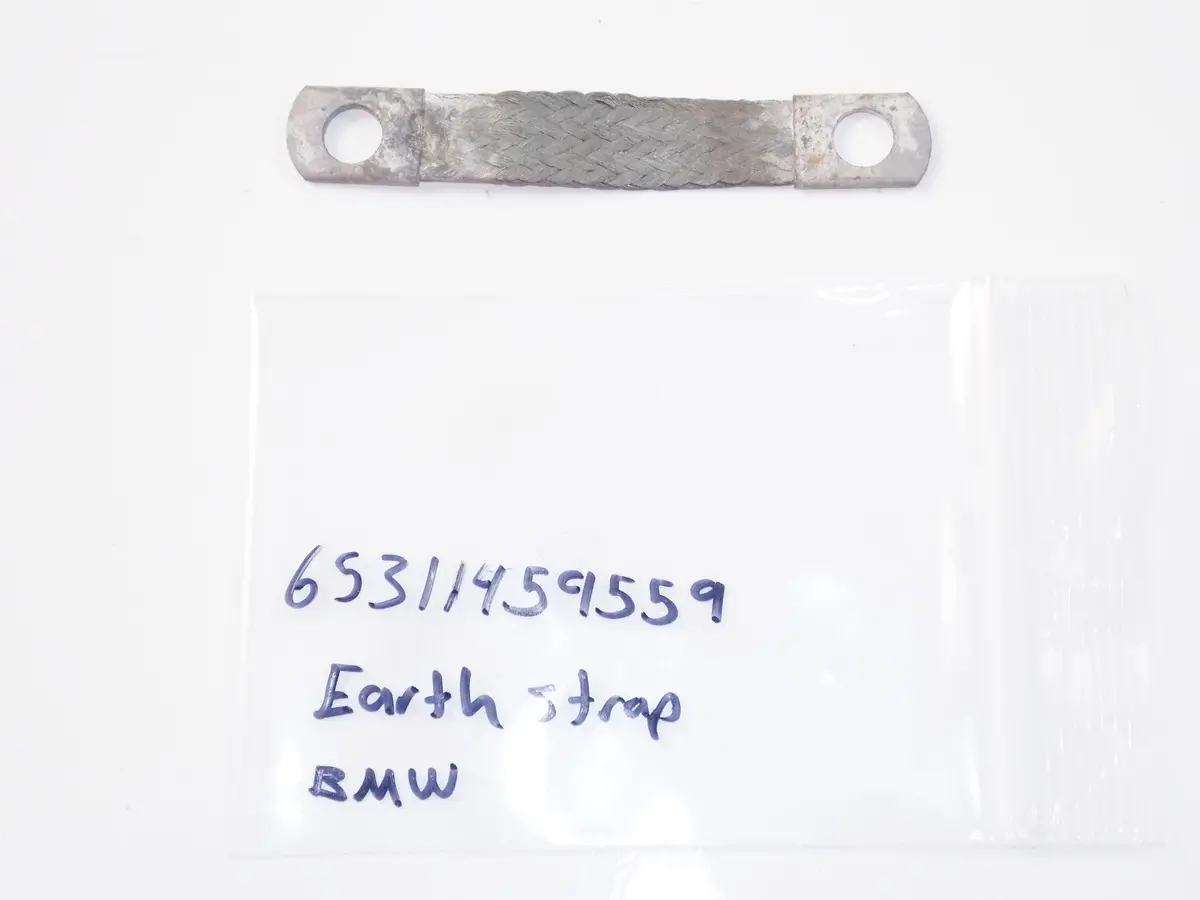 Oem Bmw 84-97 K100/Lt/Rt/Rs/1100Lt Engine Protector Bar Earth Strap 65311459559 1