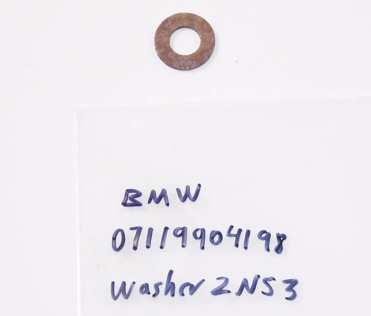 Nos Oem Bmw 74-15 C F G Hp2 Hp4 K R S Multi Use Washer Zns3 07119904198 1