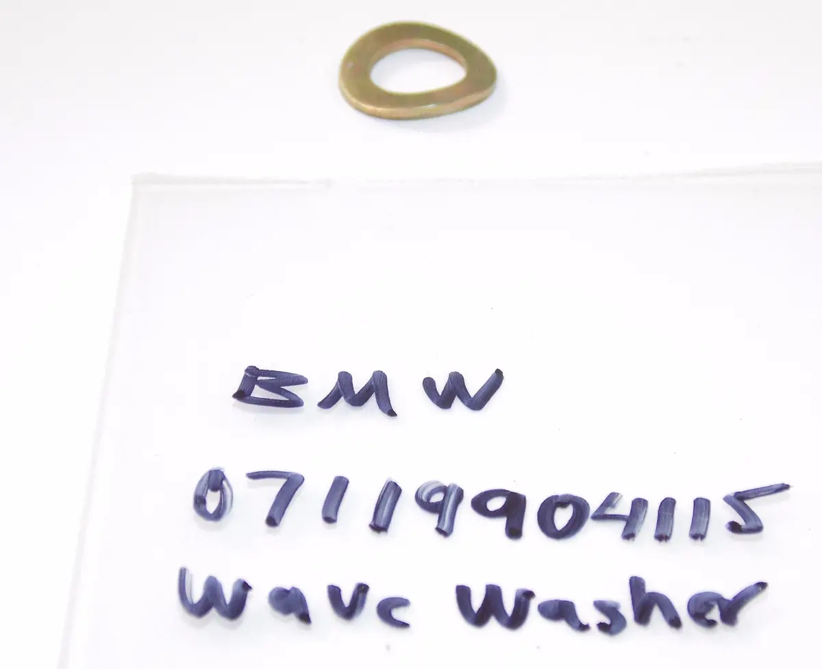 Nos Oem Bmw 69-09 F650gs G650 K100lt/1100Lt R100gs/1100R Wave Washer 07119904115 1