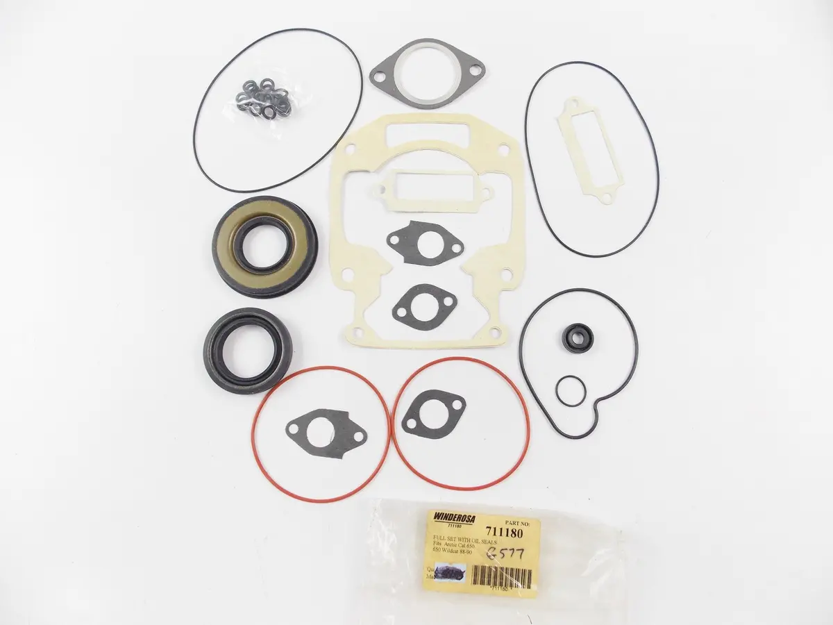 Winderosa Engine Gasket Set + Oil Seal  Arctic Cat 650 Wildcat 650 88-90 711180 1
