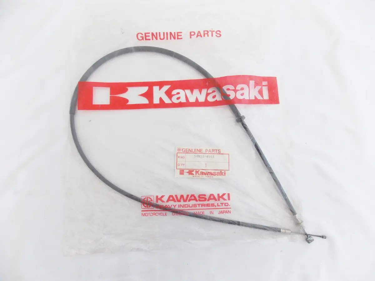 Nos Oem Kawasaki 1984-1986 Klt110 Throttle Cable  54012-4003 1