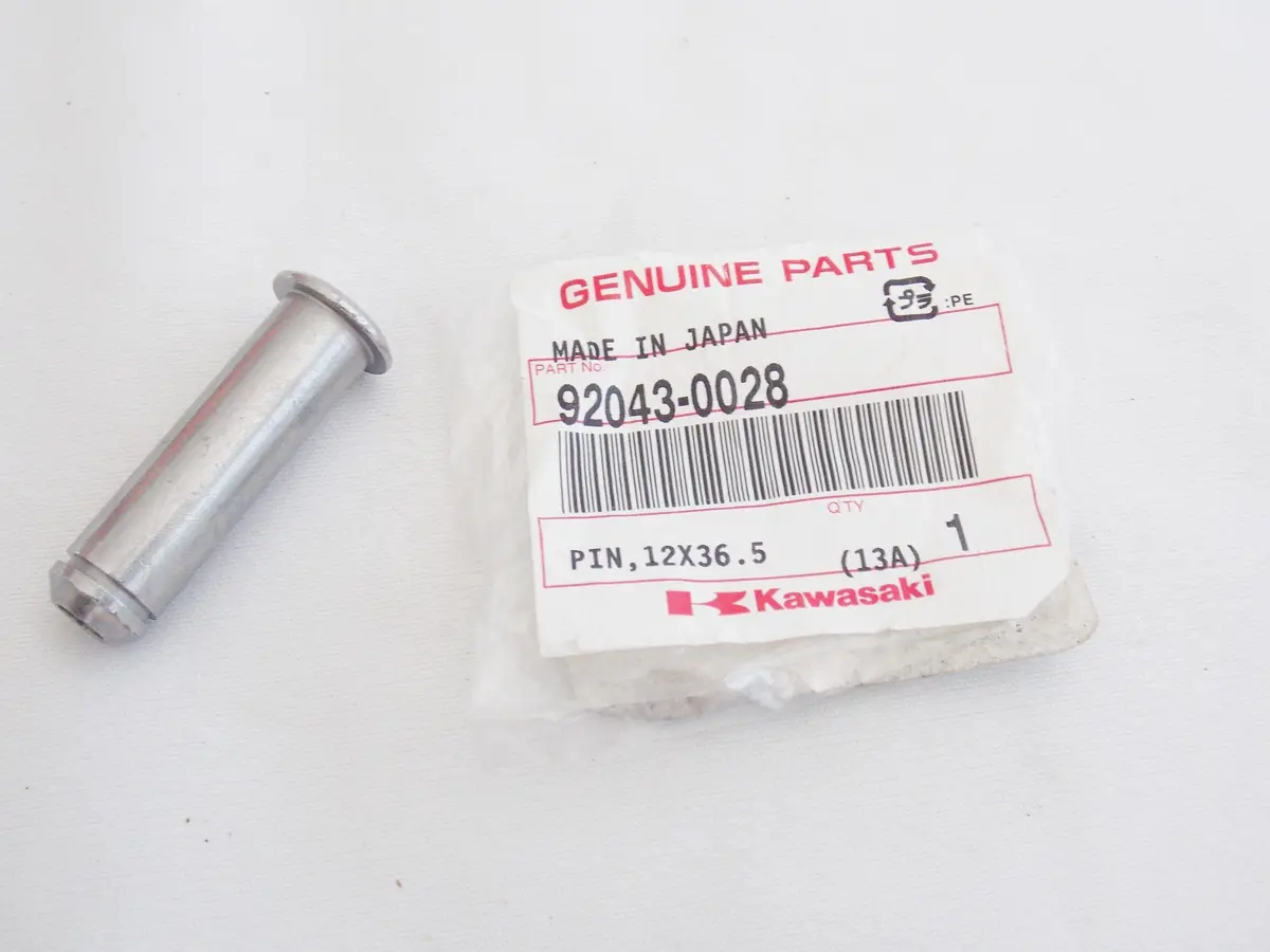 Nos Oem Kawasaki 2005-2017 Zx600/636/1000/650 Er650 Pin 12X36.5  92043-0028 1
