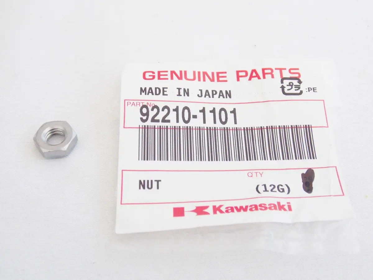 Nos Oem Kawasaki 2004-2017 Zr1000/750 Zx600/636/1000 Zg1400 Nut 6Mm 92210-1101 1