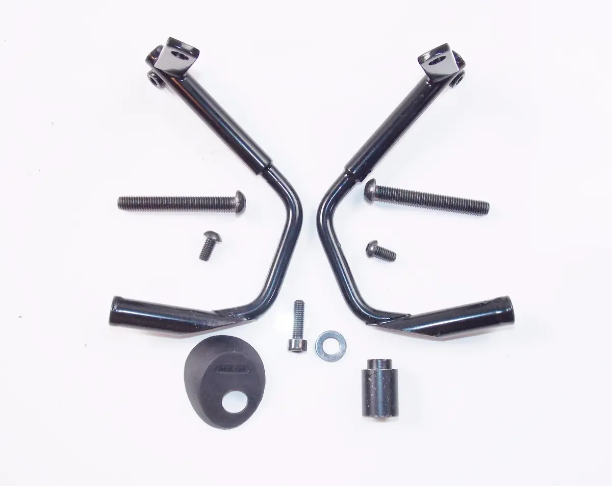 Nos Oem Aprilia Scooter Amico 1992 Sr Windshield Bracket Support Kit Bc24077000 2