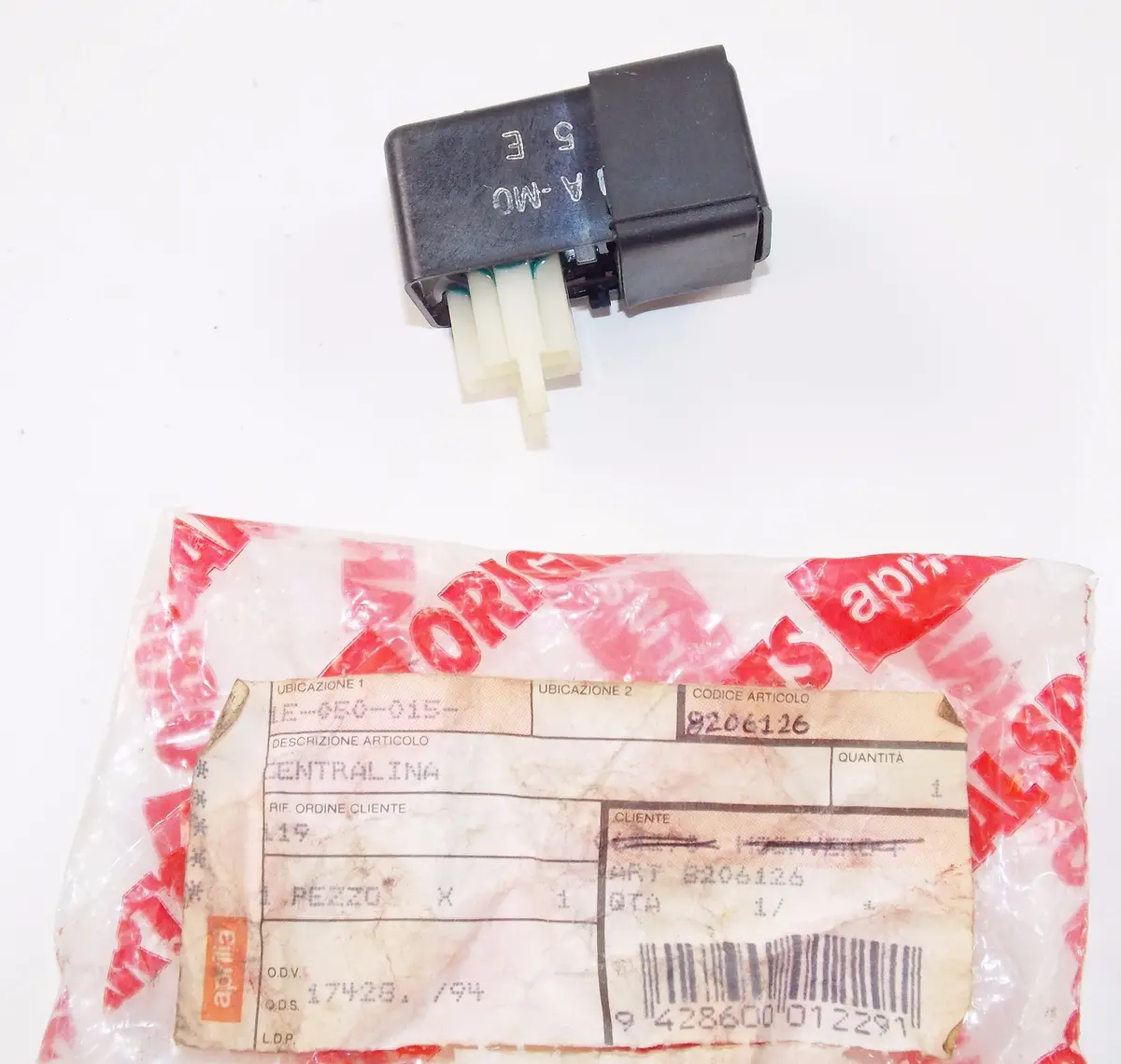 Oem Aprilia 92-96 Amico 50/Lx Sr50 Air Electrical System Control Unit Ap8206126 1