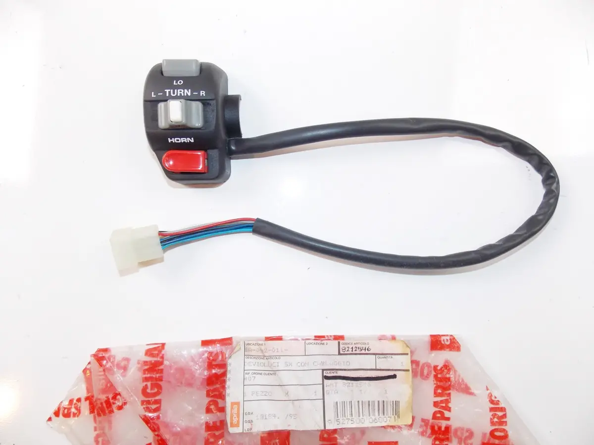 Nos Oem Aprilia 93-97 Scarabeo 50 2T Lh Switch Control Unit Ap8212546 Ap8212855 1