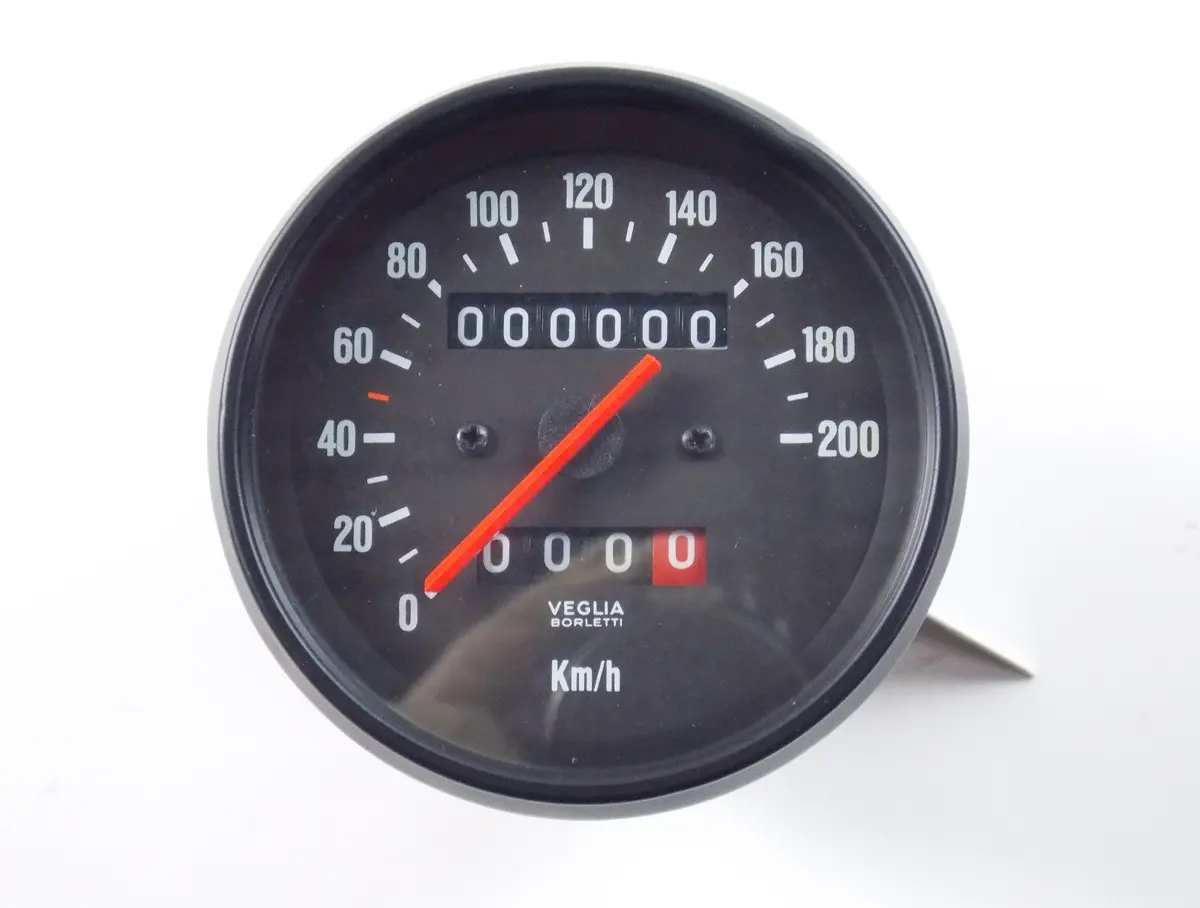 Nos Oem Aprilia 90-96 Pegaso 125/600/650 Speddometer Km/H D=80 Veglia Ap8112727 2