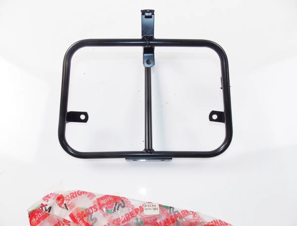 Nos Oem Aprilia 1988 Tuareg 125 Headlight Frame Black Mounting Ap8132706 1