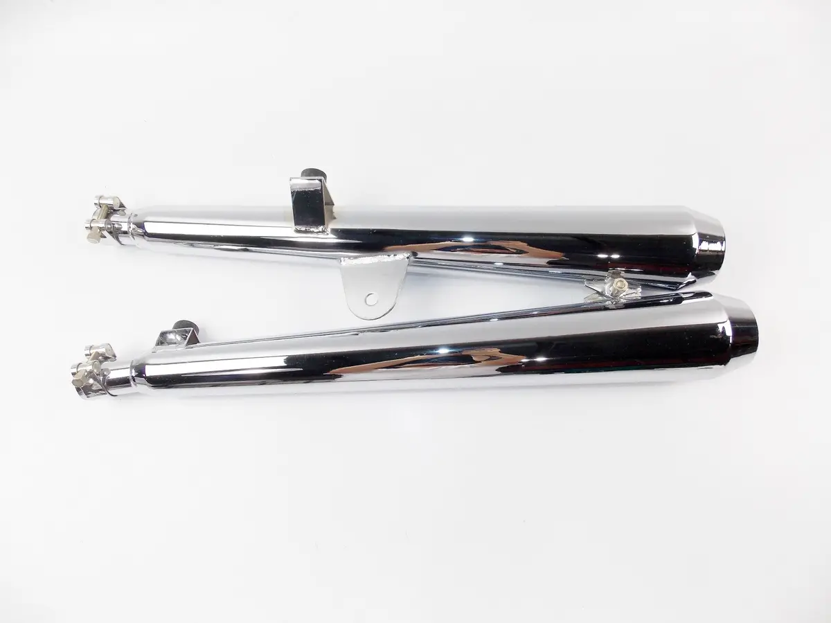Sito Left Side Silencers Exhaust Pipe Chrome Lav.4Tm.1216/17/18 Honda 400 #1222 1