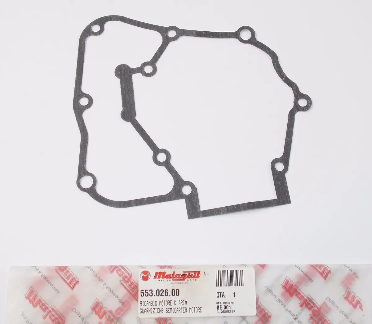 Nos Oem Malaguti Ciak Master 125 / 4T - Euro 3 Crankcase Gasket 553.026.00 1