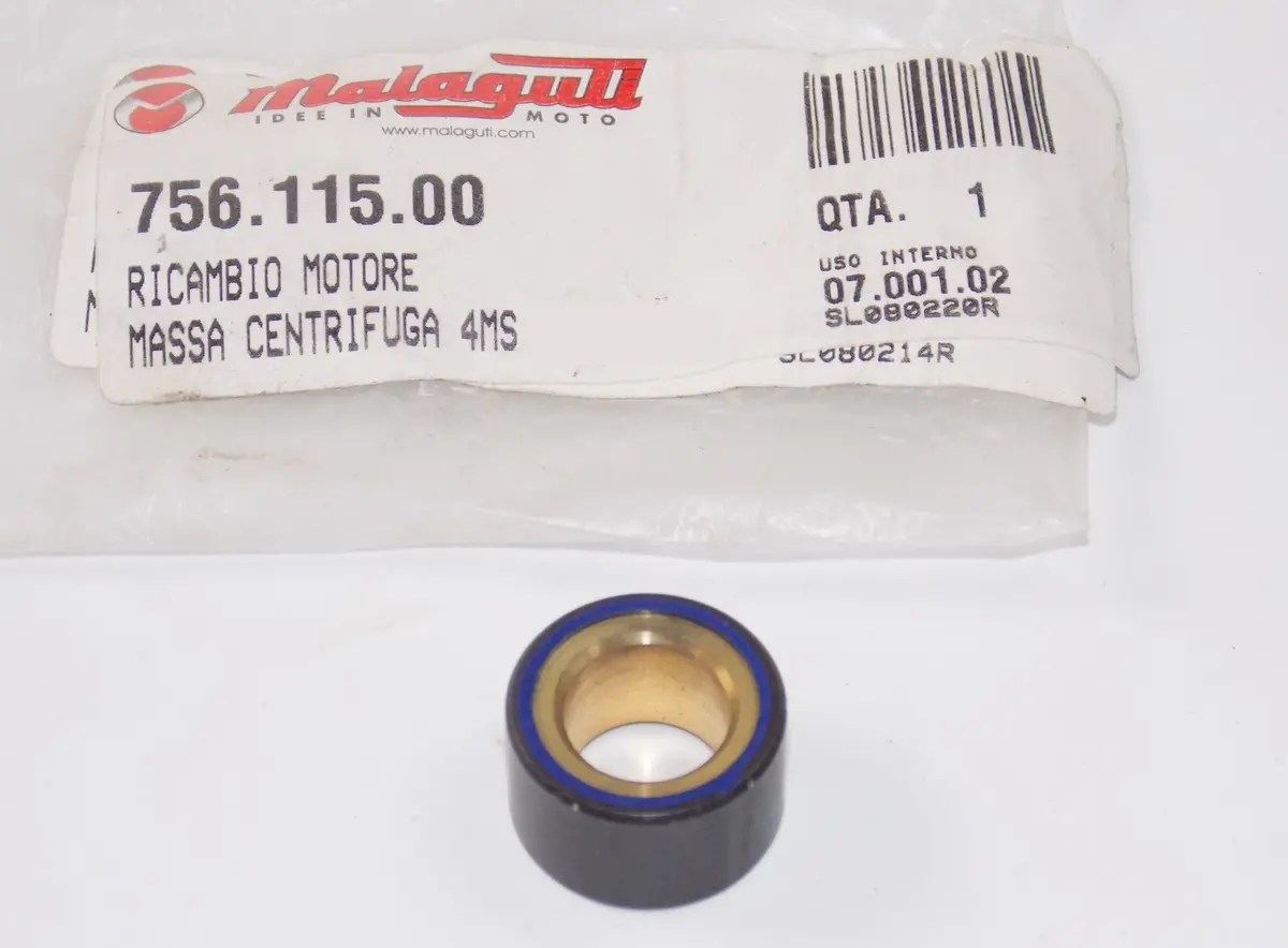 Nos Oem Malaguti Password 250 Euro 3 Centrifugal Roller 756.115.00 1