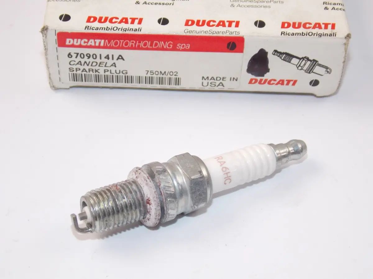 Oem Ducati 06-13 Monster Scrambler Multistrada Hypermotard Spark Plug 67090141A 1